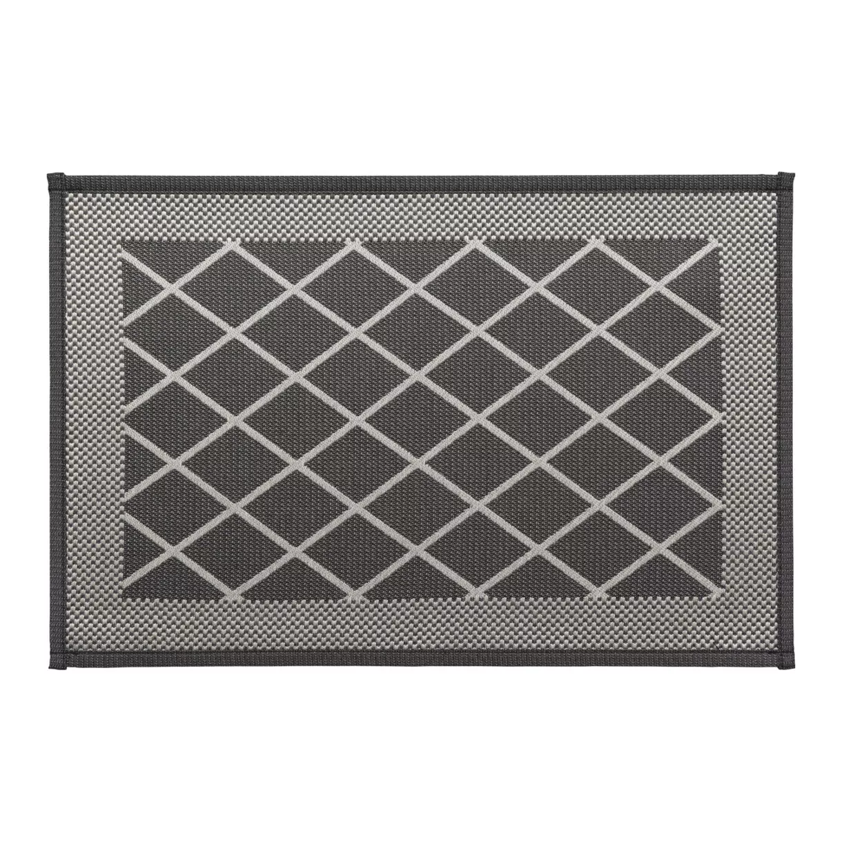TAPIS 40X60CM POLYESTER - LOSANGE