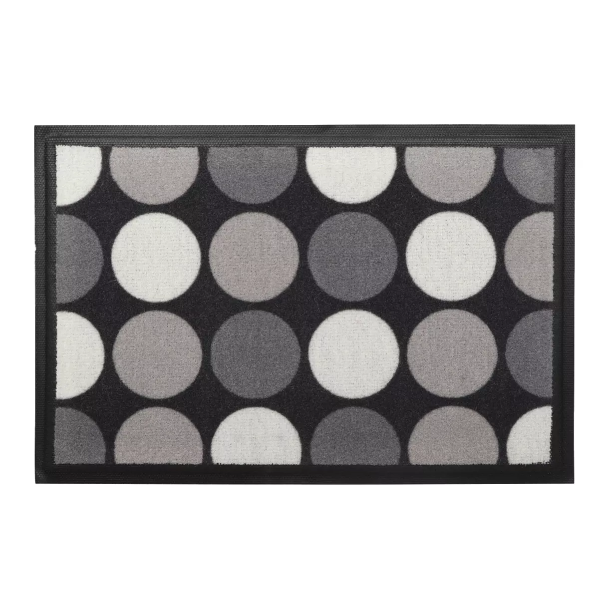 TAPIS ICONIC 40X60CM PET/TPE - TAUPE