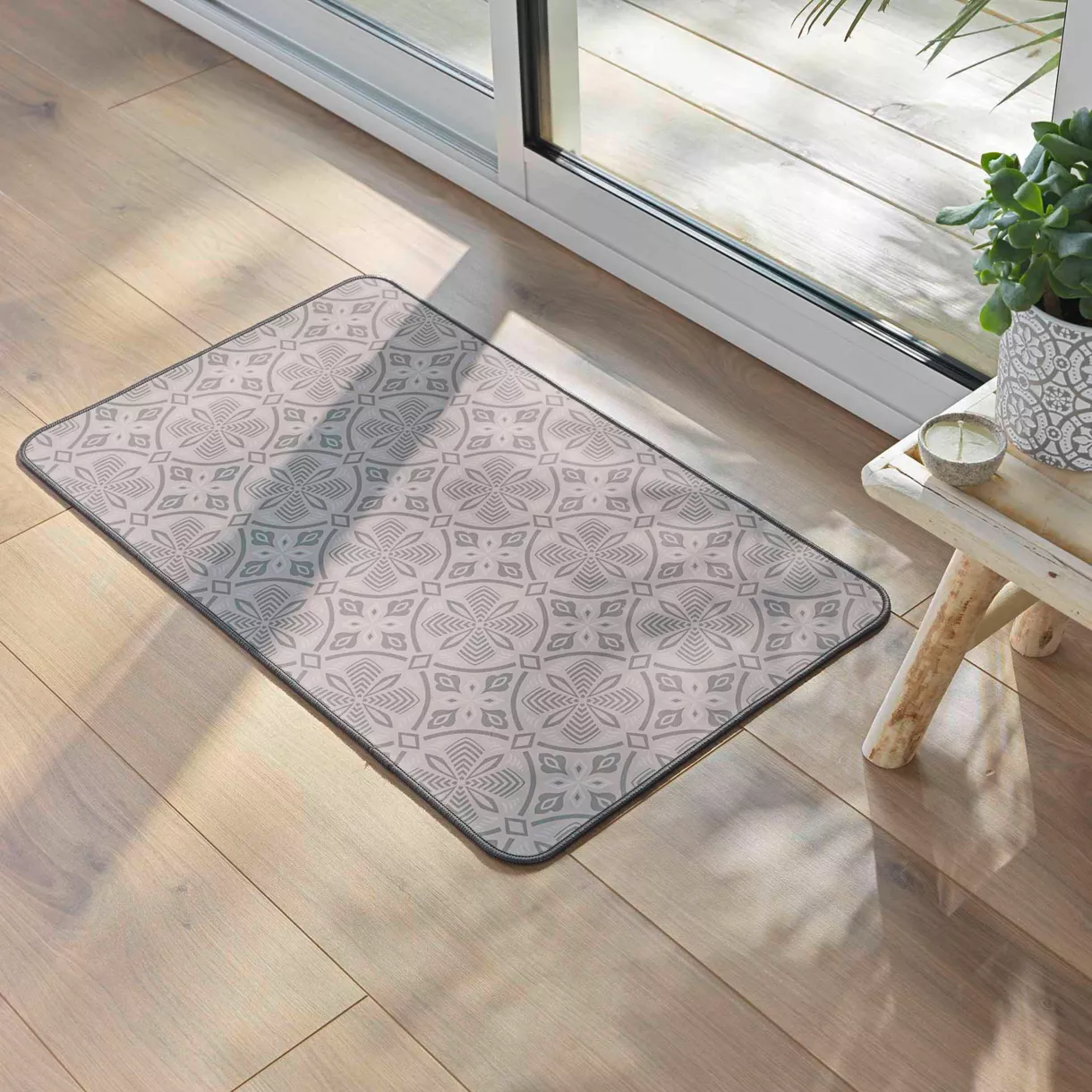 Tapis antidérapant (45 x 75 cm) Joan Beige