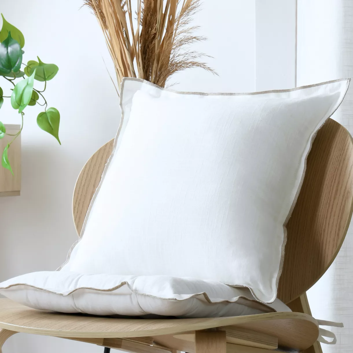 HELIOS COUSSIN 45X45 BLANC