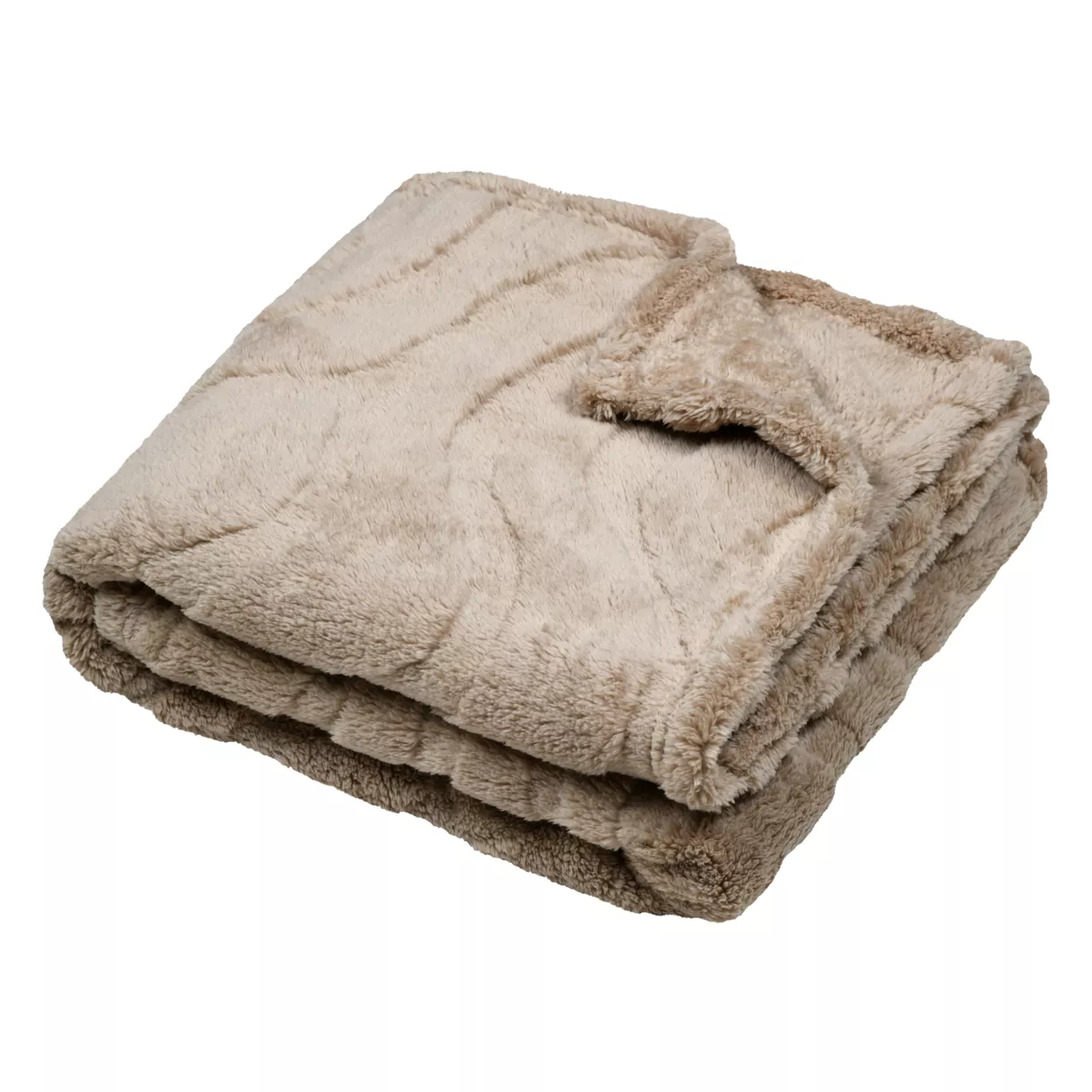 FAUVES PLAID 130X160 NATUREL