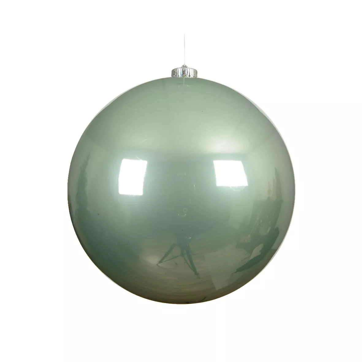 1 Boules polystyrene dia14cm Vert Thé matcha ALPINE