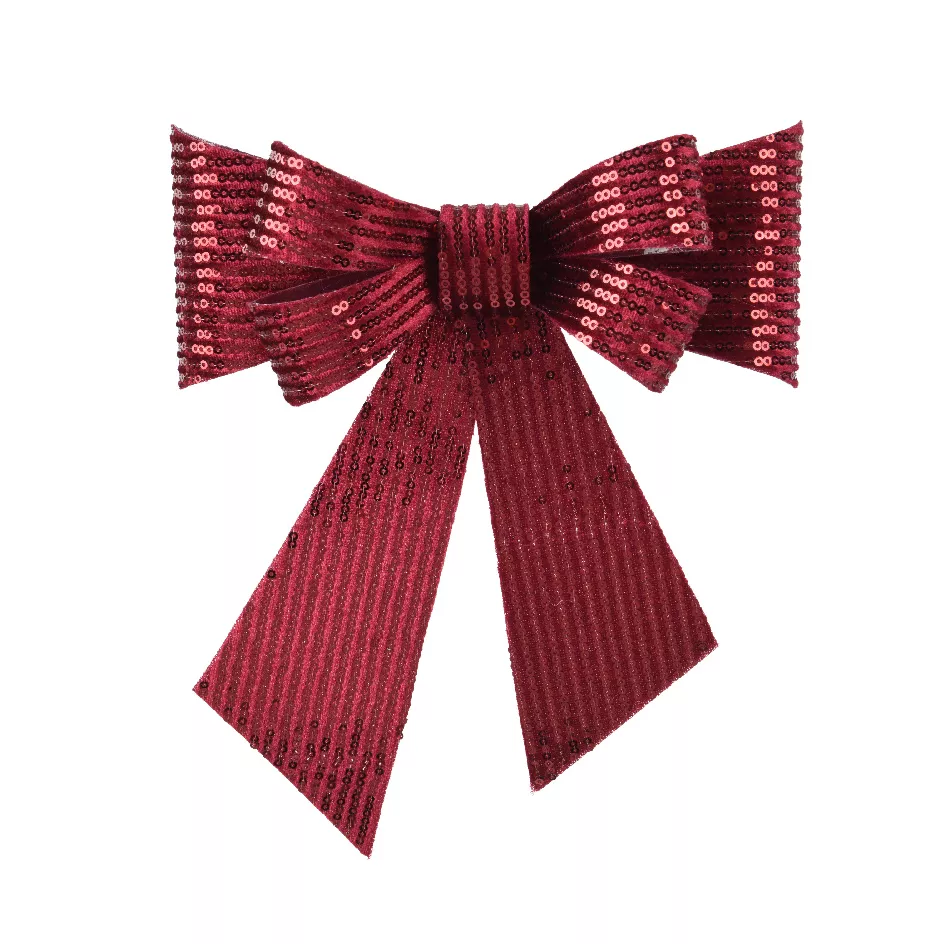 1 Noeud polyester L2-W20-H25cm assorti 