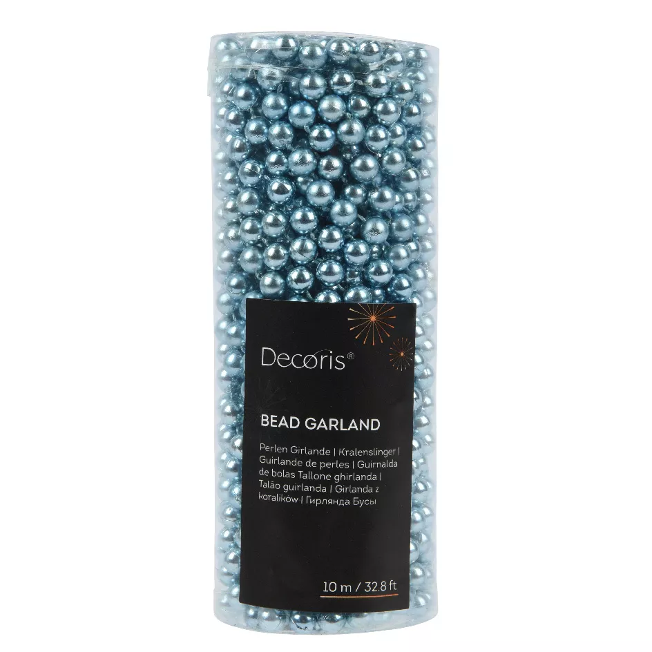 Guirnalda de perlas (10 m) Alpine Azul cielo