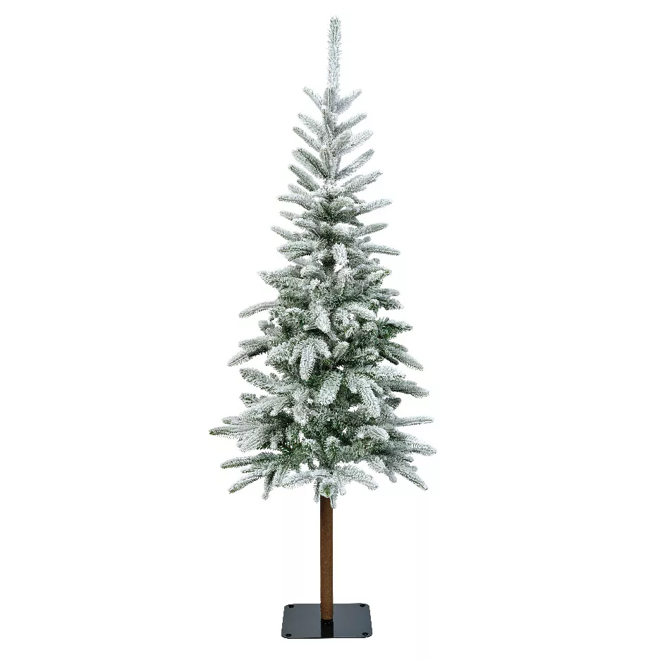 Sapin artificiel de Noël H240 cm Glockner Vert enneigé