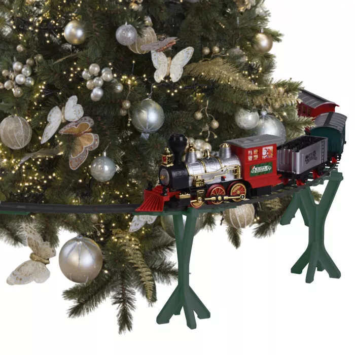 Tren eléctrico musical a pilas para árbol (D88 cm) King's Cross