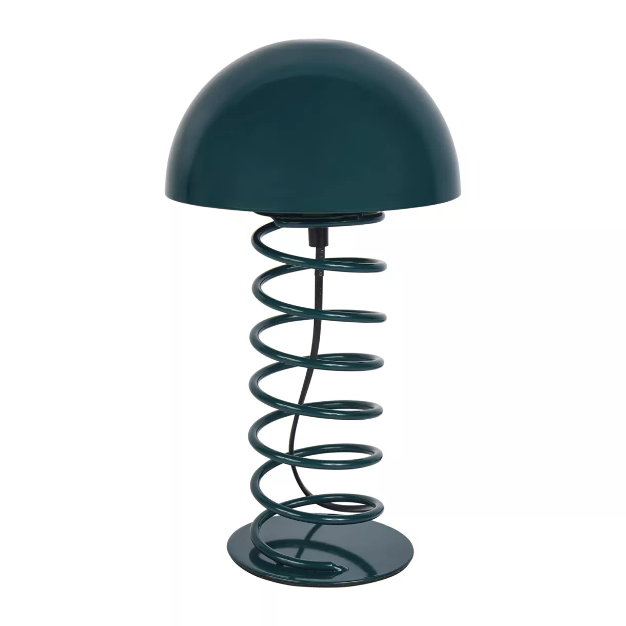 Lampe MŽtal 'Zigzag' Bleue Dim : l18xH32xP18cm