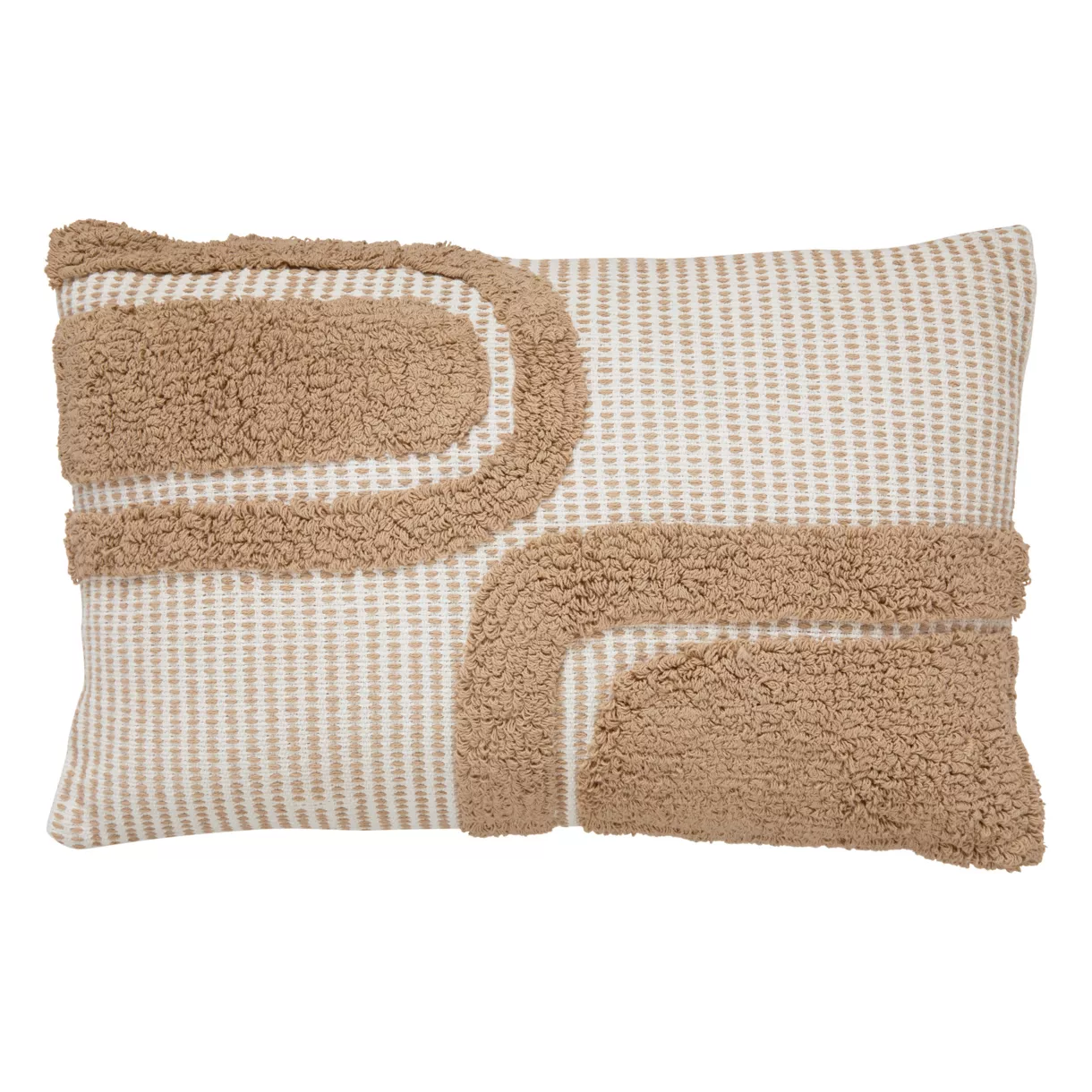 Cojín rectangular algodón (38 x 58 cm) Poppy Beige