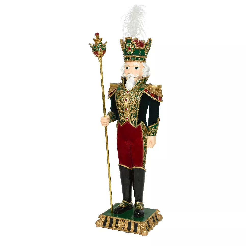 Soldaat Notenkraker Edwin H178 cm groen