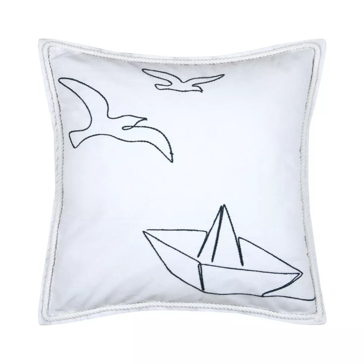 COUSSIN BORDEMER BLANC 50X50
