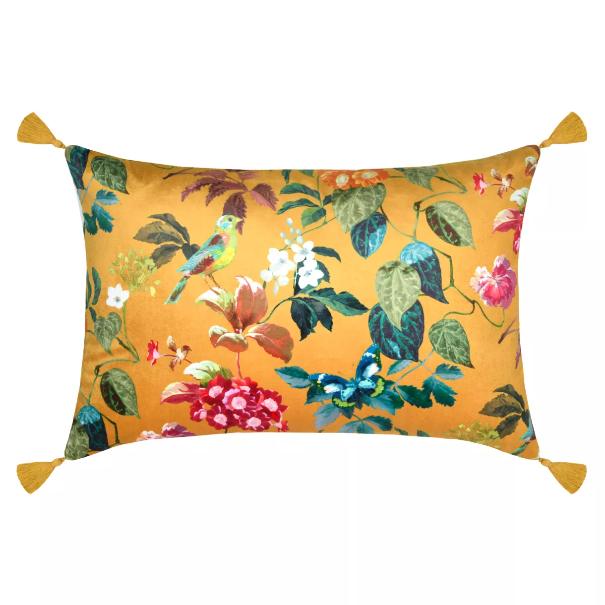 COUSSIN EMMY MOUTARDE 40X60