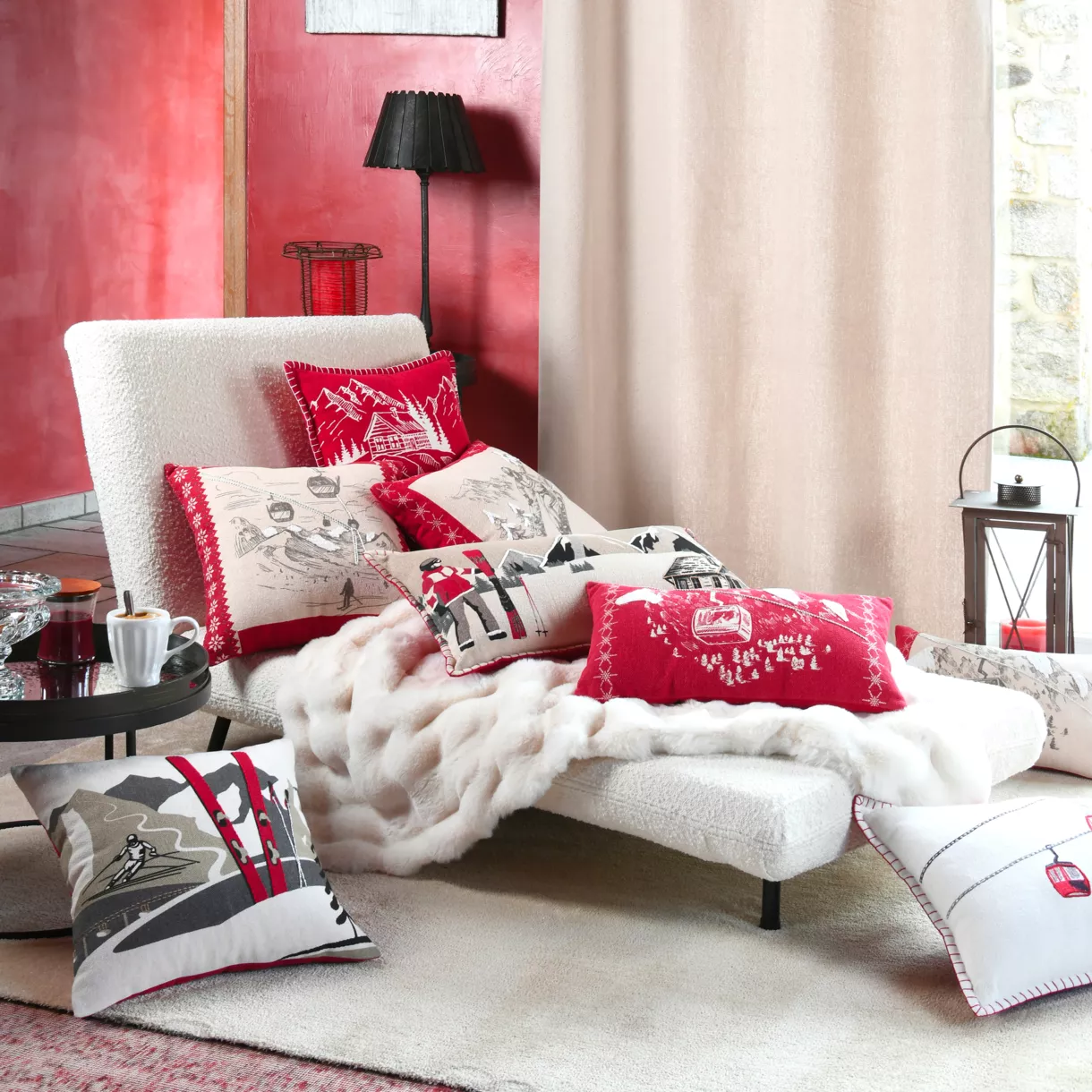 COUSSIN VILLARD ECRU 35X60