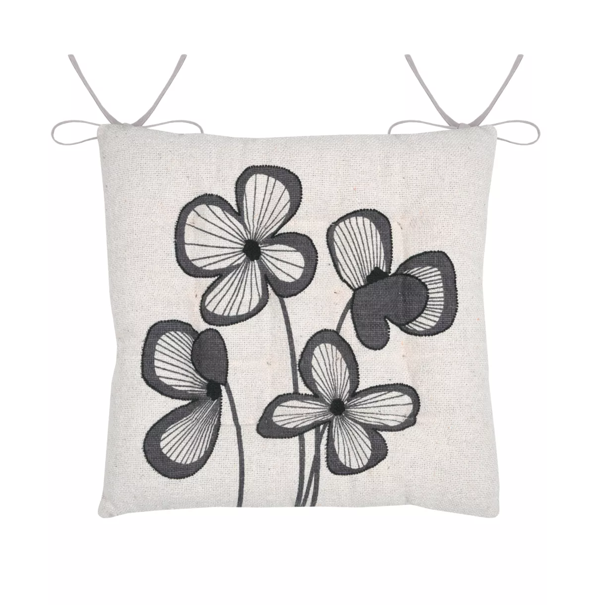 GALETTE DE CHAISE TILDA ECRU 38X38