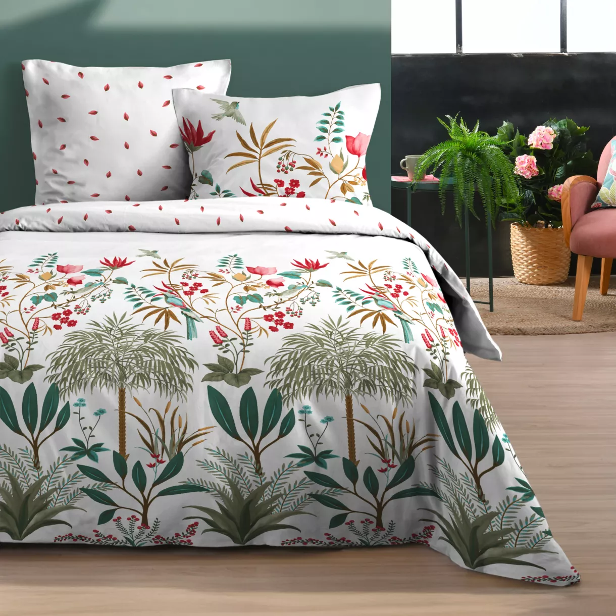 PARURE HOUSSE DE COUETTE ANTILLIA MULTICOLORE 240X220