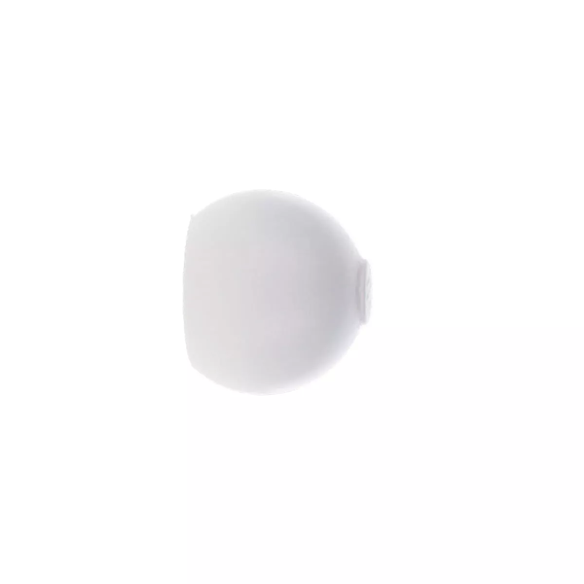 Lot de 2 embouts pour tringle bois (D28 mm) Nils boule Blanc