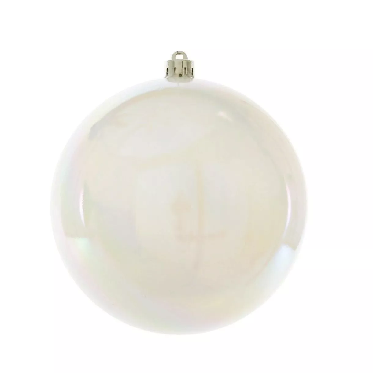 Boule de Noël (D200 mm) Alpine Blanc irisé 1