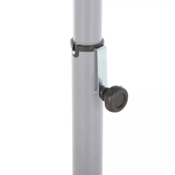 Parasol déporté carré Janeiro (L 2,5 x l 2,5 m) - Bleu canard 7