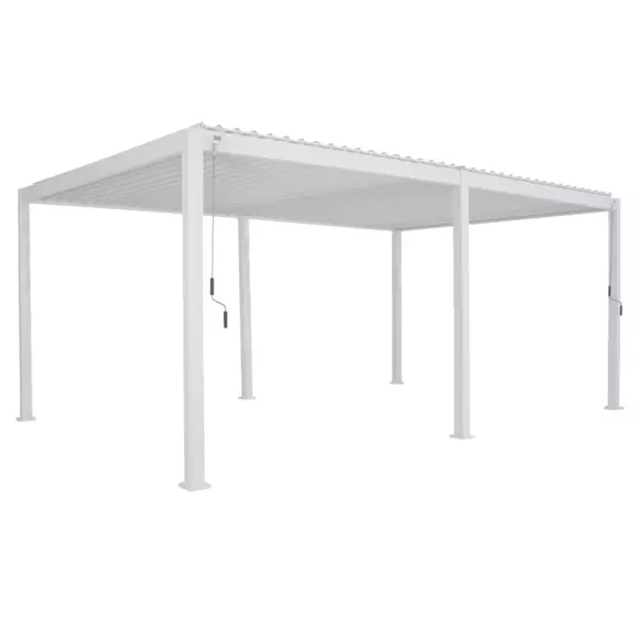 Pergola Evora GM (3,6 x 6 m) - Blanc 3
