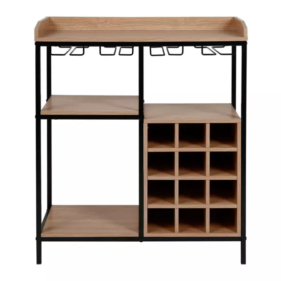 Meuble range-bouteilles Emos Noir 2