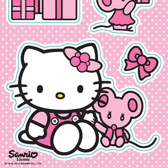 Stickers pour fenêtre replaçables Hello Kitty Mix 2