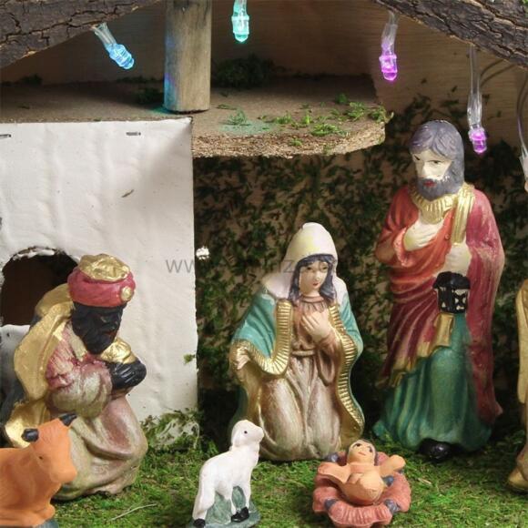 Crèche de Noël lumineuse complète Saint-David 2