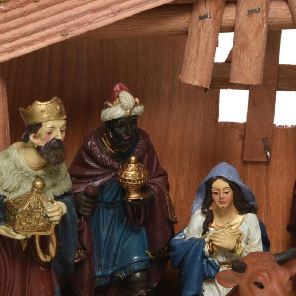 Crèche de Noël complète Saint-Daniel 2