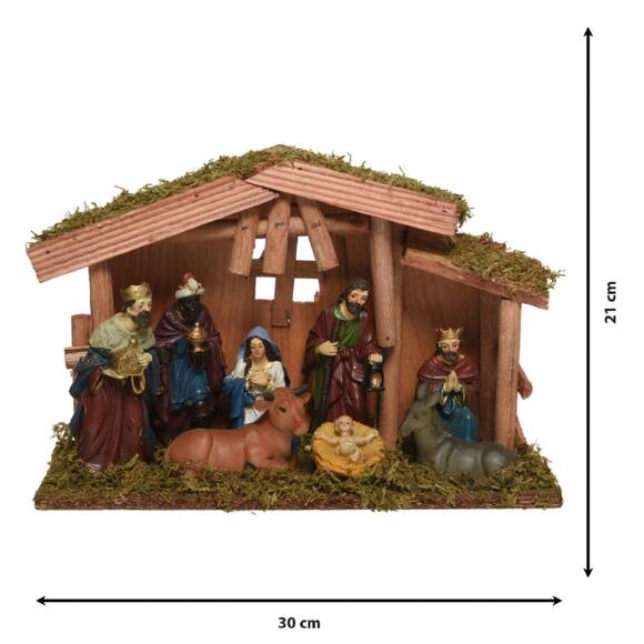 Crèche de Noël complète Saint-Daniel 3