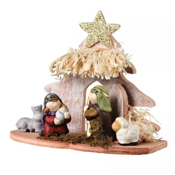 Crèche de Noël complète Sainte-Rosalie 2