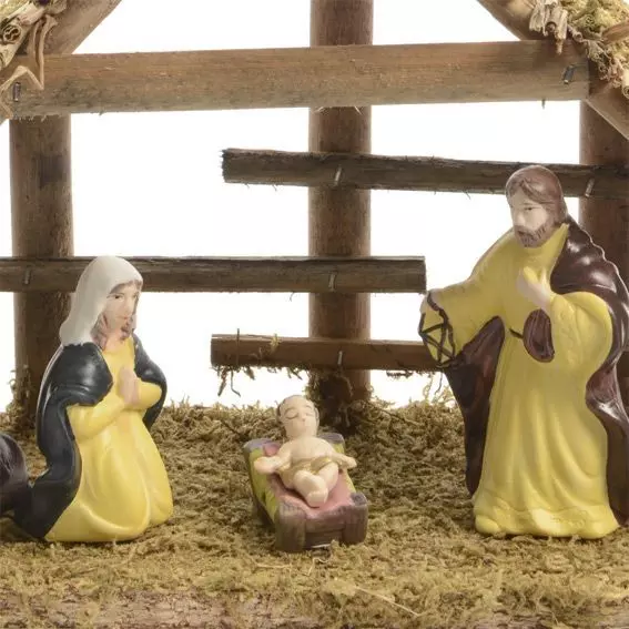 Belén de Navidad completo Santo-Blaise 2