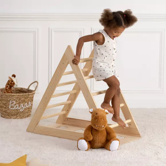 Triángulo de aprendizaje bebé Noé Beige 2