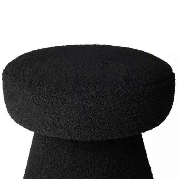 Tabouret enfant Flora Noir 2
