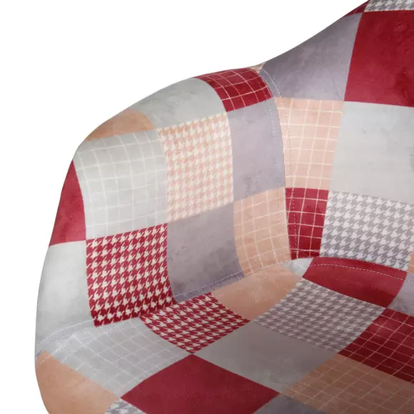 Lot de 2 fauteuils enfant patchwork Lila Rose 2