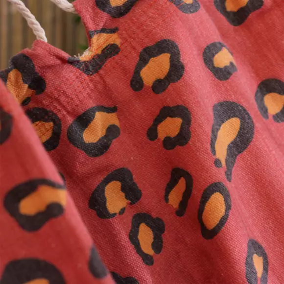 Toile de hamac Léopard - Terracotta 2
