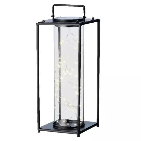 Lanterne solaire Piwy - Noir 2