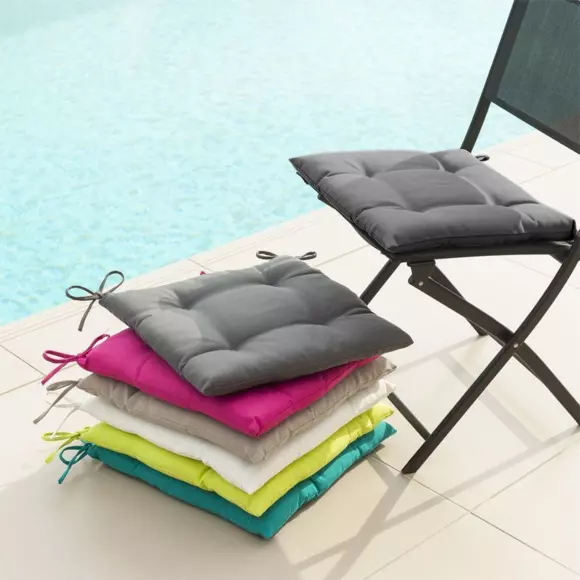 Cojín de silla acolchado Korai - Gris oscuro 2