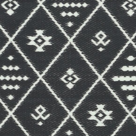 Outdoor vloerkleed (180 x 120 cm) Inca Zwart 2