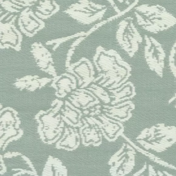 Tapis d'extérieur (120 x 180 cm) Fleurs Vert 2
