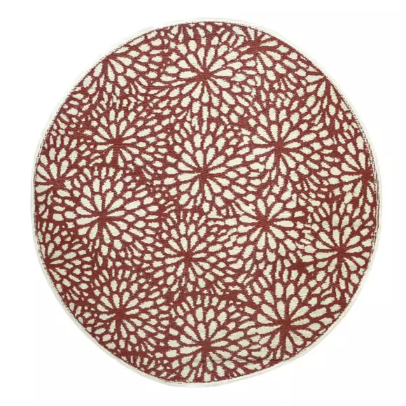 Alfombra de exterior (D150 cm) Stessy Rojo 2