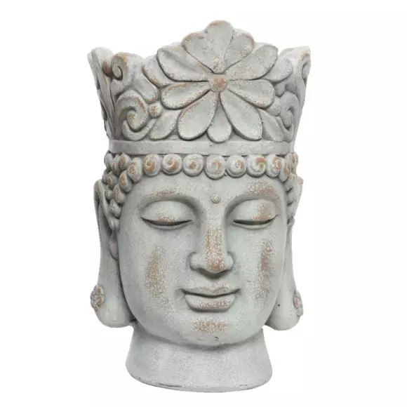 Cache-pot Bouddha Pur Gris 2
