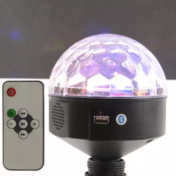 Bombilla bola mágica Disco  6 LED 2