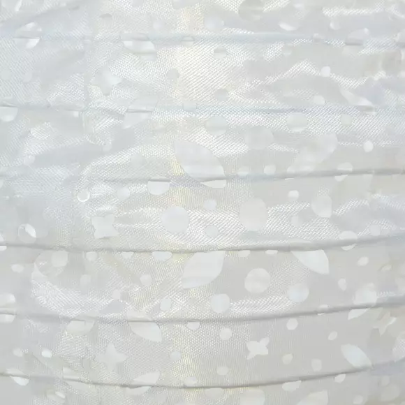 Lanterne chinoise solaire LED Boule - Blanc chaud 2
