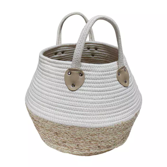 Panier grand modèle Osinella Blanc 2