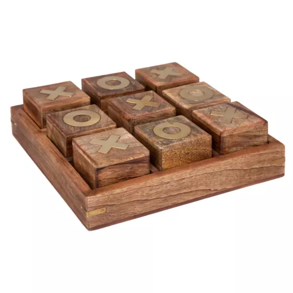 Juego de Morpion en Madera 2