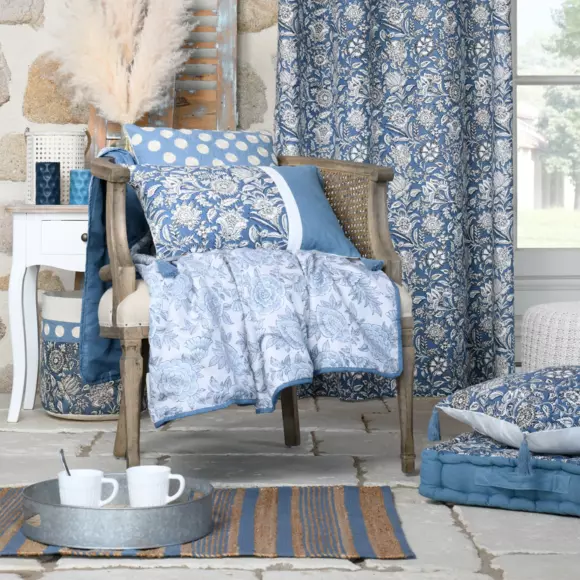 Panier de rangement Julianne Bleu 2