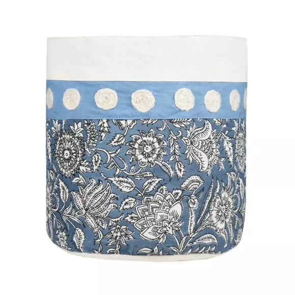 Cesta de almacenaje Julianne Azul 3