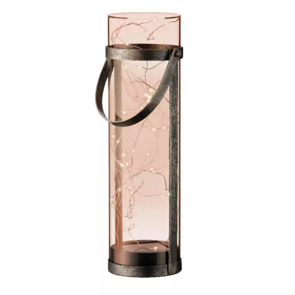 Lanterne solaire 40 LED Tube - Ambre 3