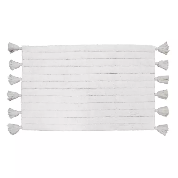 Tapis de bain (80 cm) Minatis Blanc 3