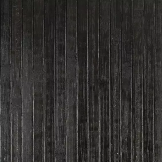 Tapis de bain lattes Bambou  Noir 2