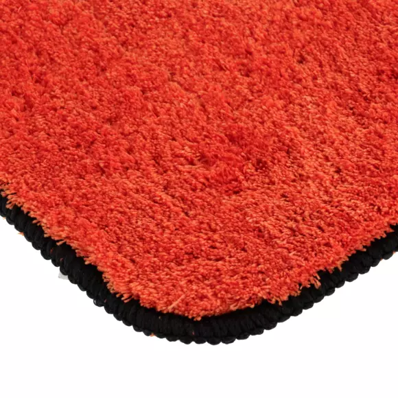 Tapis de bain antidérapant (120 cm) Black Line Terracotta / noir 2