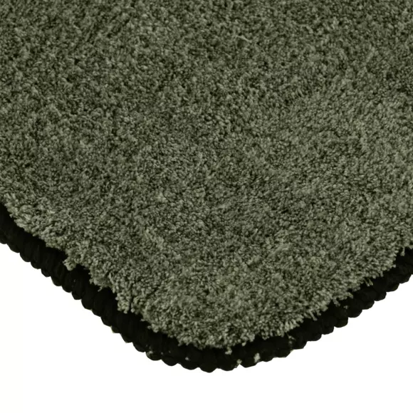 Tapis de bain antidérapant (75 cm) Black Line Vert kaki / noir 2